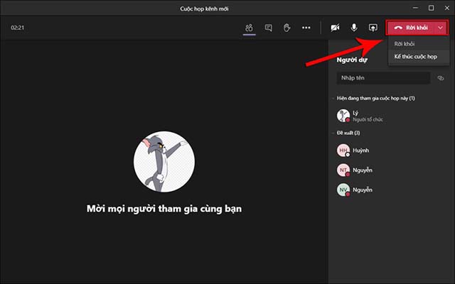 Cách họp trực tuyến bằng Microsoft Teams trên máy tính 7